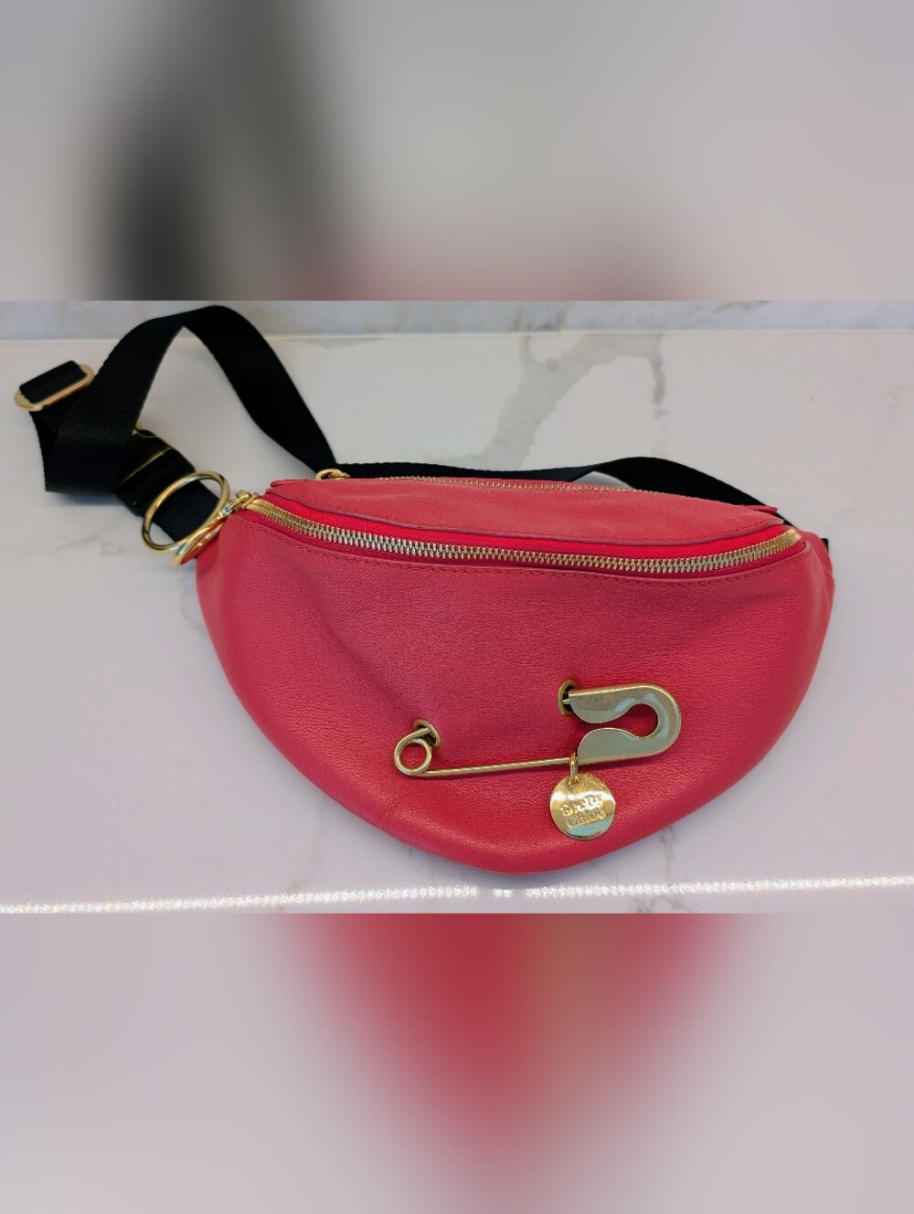 See By Chloé Pink Leather Bum Bag